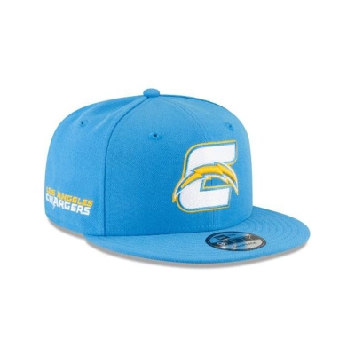Blue Los Angeles Chargers Hat - New Era NFL Logo Mix 9FIFTY Snapback Caps USA4260315